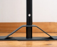 支柱調整後イメージ（下部穴貫通）