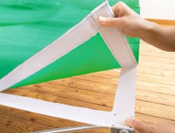 印刷メディア貼り合わせイメージ