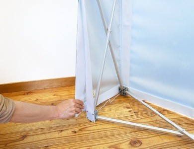 マジックテープ貼付イメージ