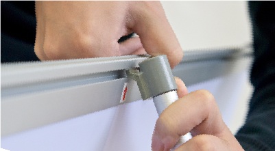 上部フック固定イメージ