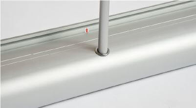 背面ポール差込イメージ